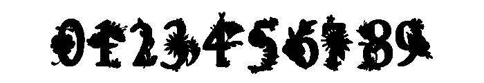 Cinco De Mayo Floral Font OTHER CHARS