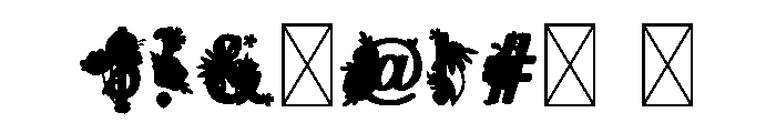Cinco De Mayo Floral Font OTHER CHARS