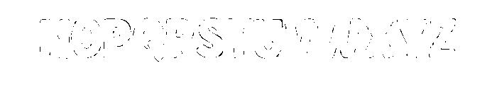 Cinco De Mayo Zigzag Font UPPERCASE