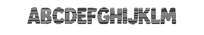 Cinco De Mayo line Font UPPERCASE