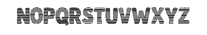 Cinco De Mayo line Font UPPERCASE
