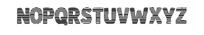 Cinco De Mayo line Font LOWERCASE