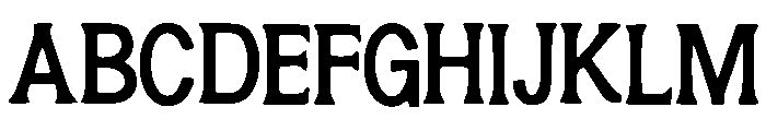 Cinder_Finch Font UPPERCASE