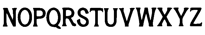 Cinder_Finch Font UPPERCASE