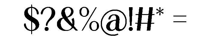 Cinder Lantern Regular Font OTHER CHARS