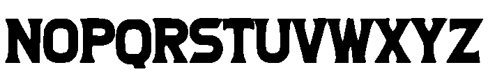 Cine Nova Font UPPERCASE