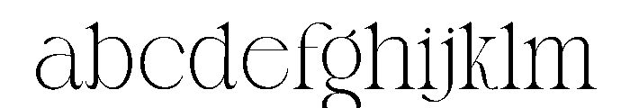 Cinema Theater FONT