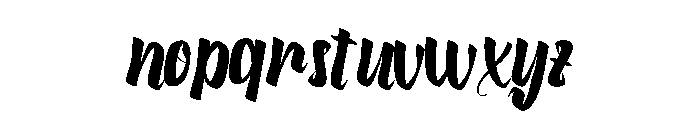 Cinnamonbutter Font LOWERCASE