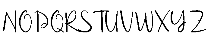 Cinta Monyet Font UPPERCASE