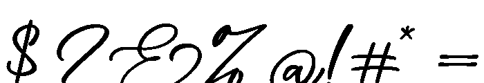 Cintarini Regular Font OTHER CHARS