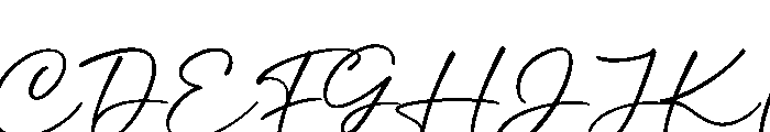 Cintarini Regular Font UPPERCASE