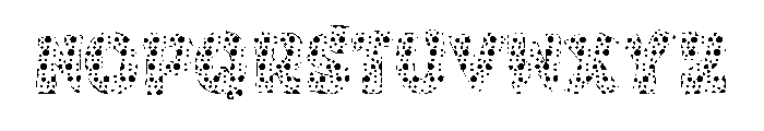 Circle Cancer Font Font LOWERCASE