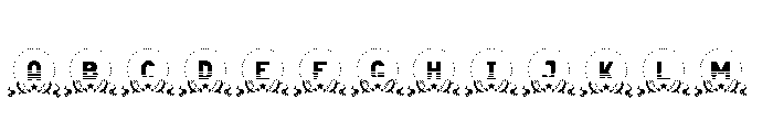 Circle Rugby Monogram Regular FONT