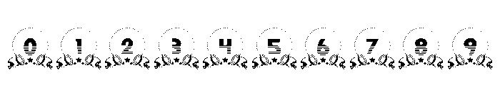 CircleRugbyMonogram-Regular Font OTHER CHARS