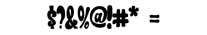 Circost Bemagor Regular Font OTHER CHARS