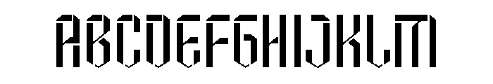 Circuit Sprint Stencil FONT
