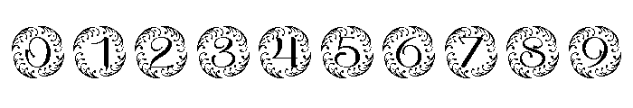 Circulaflora Monogram Font OTHER CHARS