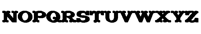 Circus Baby CF Font LOWERCASE