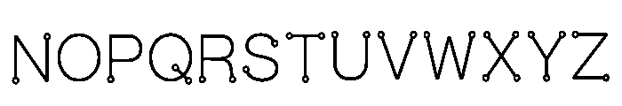 Cissa Regular Font UPPERCASE