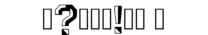 Cissy Regular Font OTHER CHARS