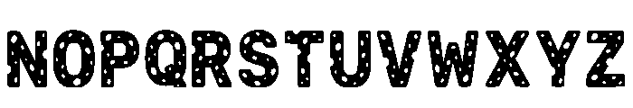 Cistus Regular Font UPPERCASE