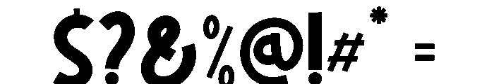 Citrida Font OTHER CHARS