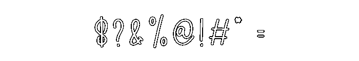 City Winter Font OTHER CHARS