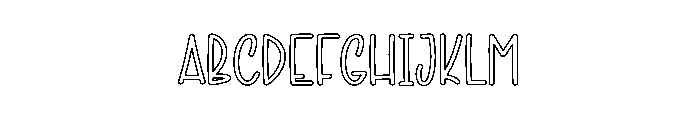 City Winter Font UPPERCASE