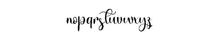 Citydates Font LOWERCASE