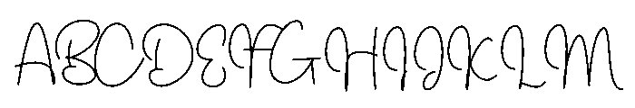 Citylights Font UPPERCASE