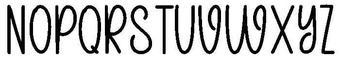 Citywalk Font UPPERCASE