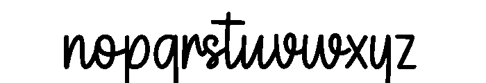 Citywalk Font LOWERCASE