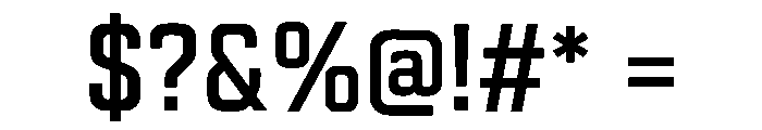 CivicBase Font OTHER CHARS