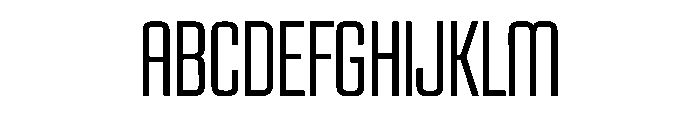 CivicWay Font UPPERCASE