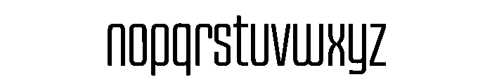 CivicWay Font LOWERCASE