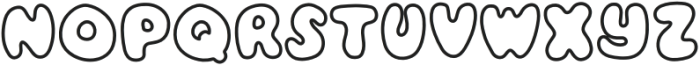 Ciao Bella Outline otf (400) Font LOWERCASE