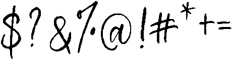 Ciao Bella otf (400) Font OTHER CHARS