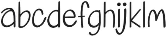 Ciara Regular otf (400) Font LOWERCASE