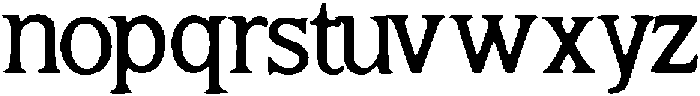 Cihu ttf (400) Font LOWERCASE