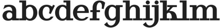 CikalRegular otf (400) Font LOWERCASE