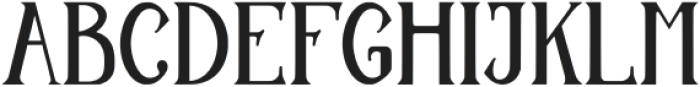 CilamaneRegular otf (400) Font UPPERCASE