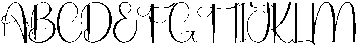 Cinderella Regular otf (400) Font UPPERCASE