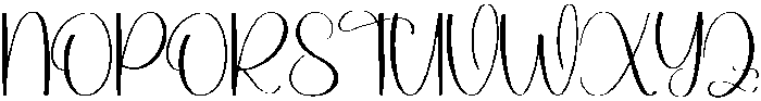 Cinderella Regular otf (400) Font UPPERCASE