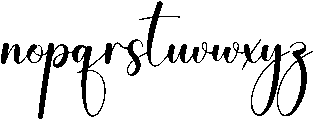 Cinderella Regular otf (400) Font LOWERCASE
