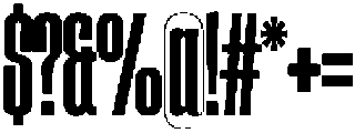 Cinema Black otf (900) Font OTHER CHARS