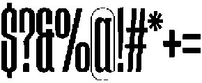 Cinema Bold otf (700) Font OTHER CHARS
