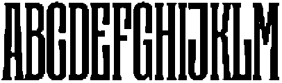 Cinema Bold otf (700) Font UPPERCASE