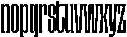 Cinema Bold otf (700) Font LOWERCASE