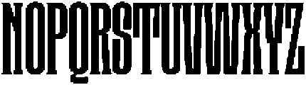 Cinema ExtraBold otf (700) Font UPPERCASE