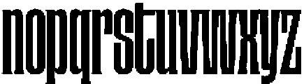 Cinema ExtraBold otf (700) Font LOWERCASE